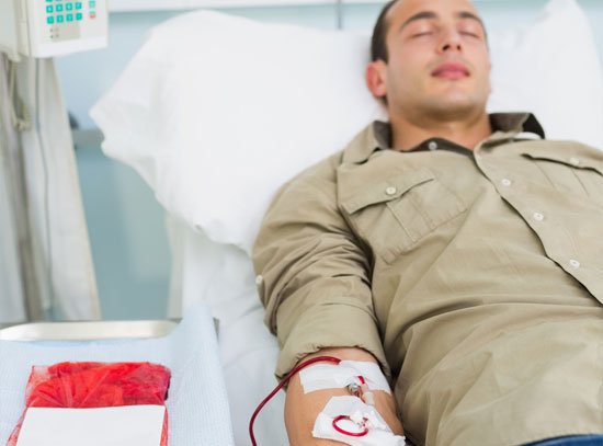 Blood donation awareness campaign